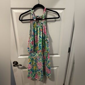 Lilly Pulitzer Multicolor Grove Garden Romper Tag